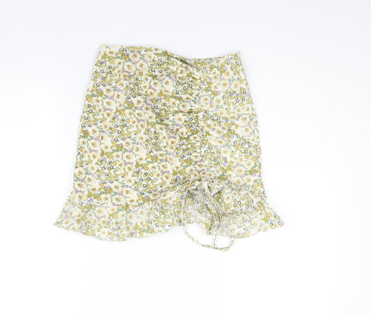Womens UK Size 6 Boohoo Mini Skirt