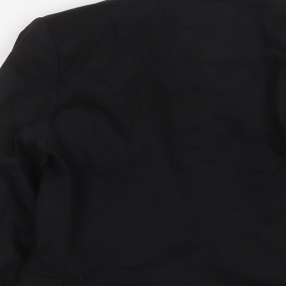 Womens UK Size 10 H&M Black Jacket