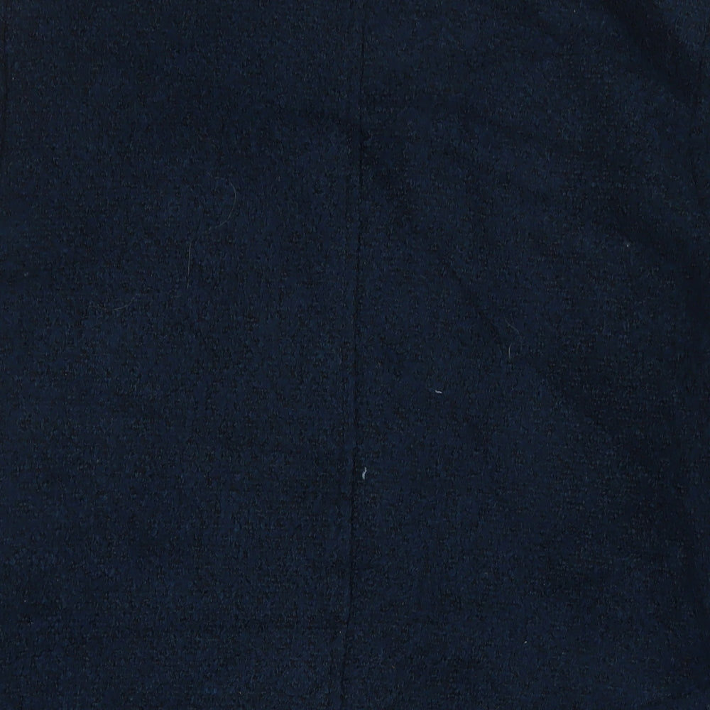 Womens UK Size 12 Debenhams Blue Overcoat