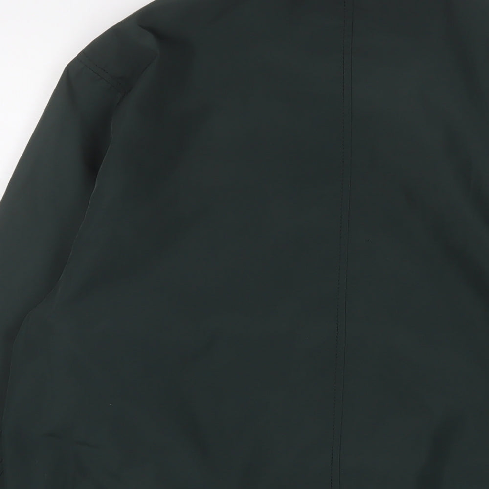 Mens UK Size M Topman Green Bomber Jacket