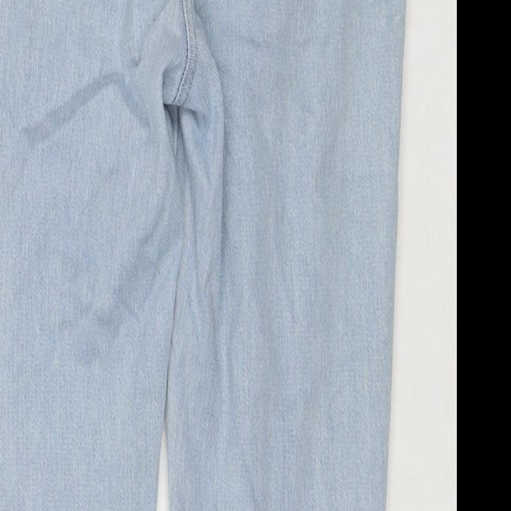 NEXT Womens Blue Cotton Jegging Jeans Size 10 L22 in Regular