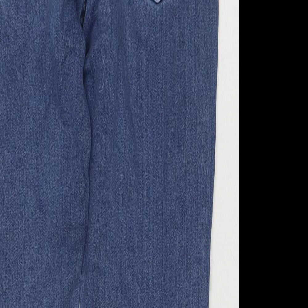 Womens UK Size 10 Marks and Spencer Regular Fit Skinny Blue Jeans
