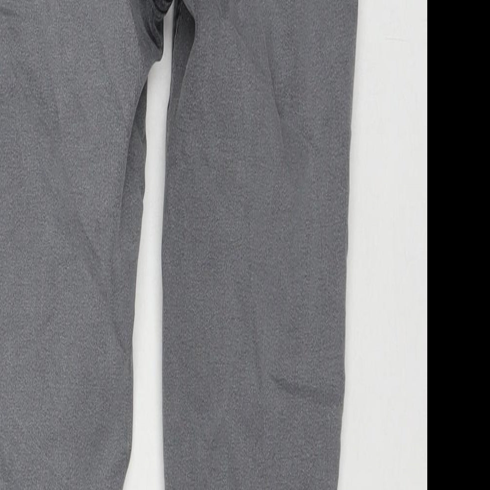Per Una Womens Grey Cotton Skinny Jeans Size 26 in L25 in Regular Zip