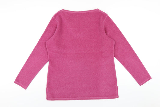 Womens UK Size M NEXT Pink Pullover Sweatshirt