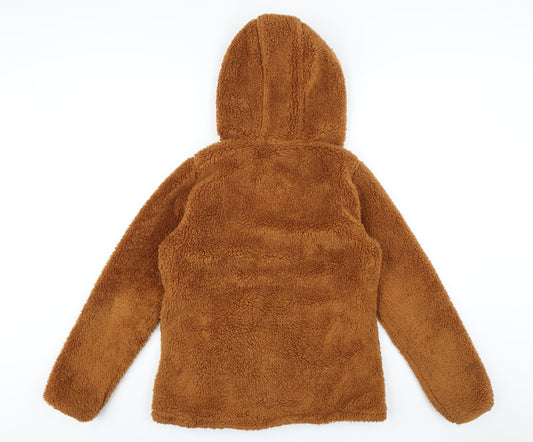 Killtec Womens Brown Jacket Coat Size 10 Zip