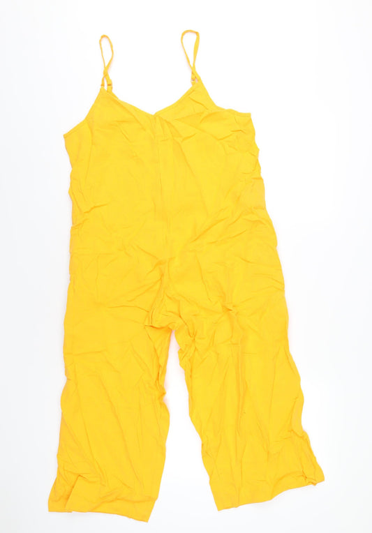 Womens UK Size 6 ASOS One-Piece Orange Jumpsuit