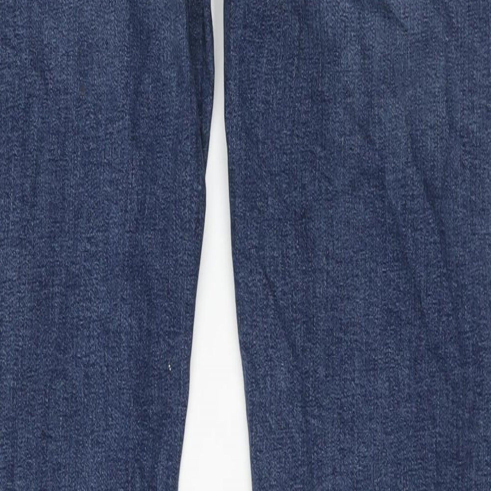 Denim & Co. Mens Blue Cotton Skinny Jeans Size 34 in L34 in Regular Zip