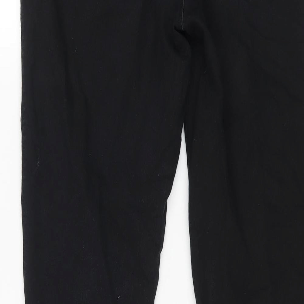 Denim & Co. Womens Black Cotton Jegging Jeans Size 10 L31 in Regular