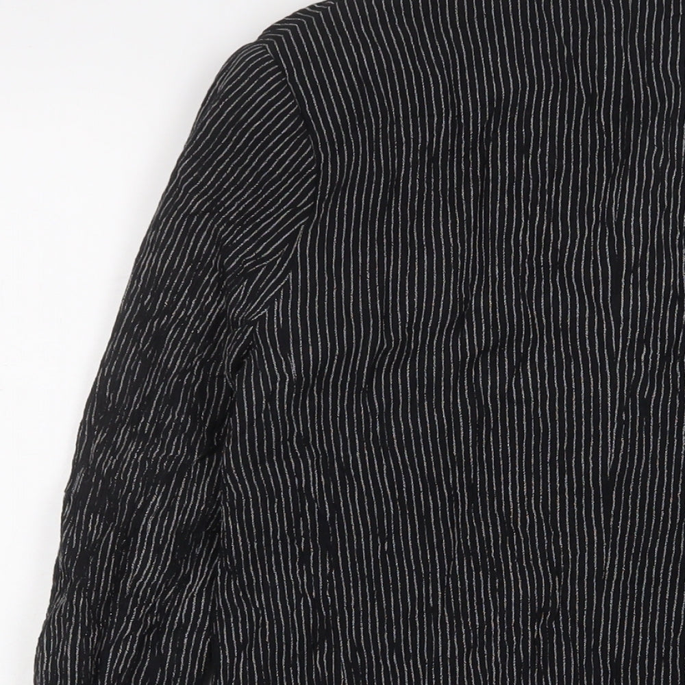 Womens UK Size 8 H&M Black Jacket