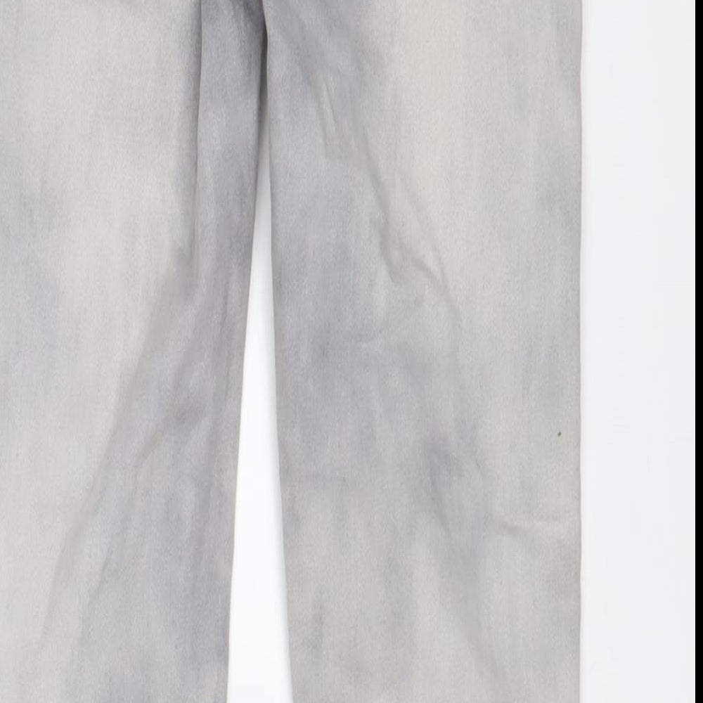 Womens UK Size 8 Marks and Spencer Regular Fit Skinny Grey Jeans