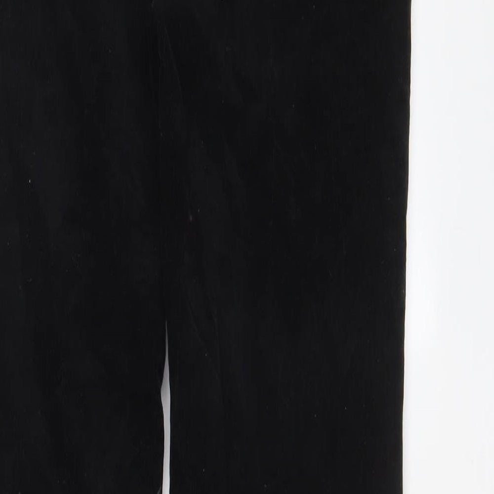 Womens UK Size 12 Marks and Spencer Regular Fit Black Trousers