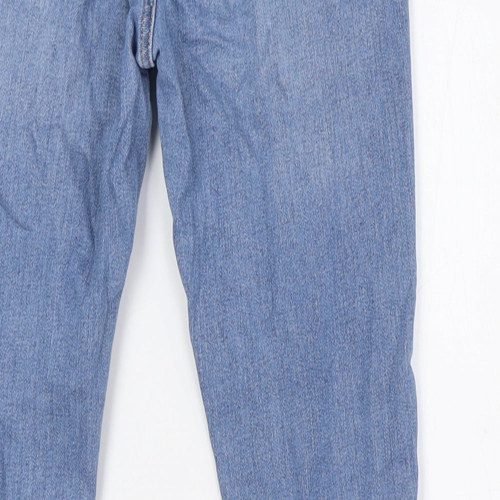 Womens UK Size 8 H&M Regular Fit Skinny Blue Jeans