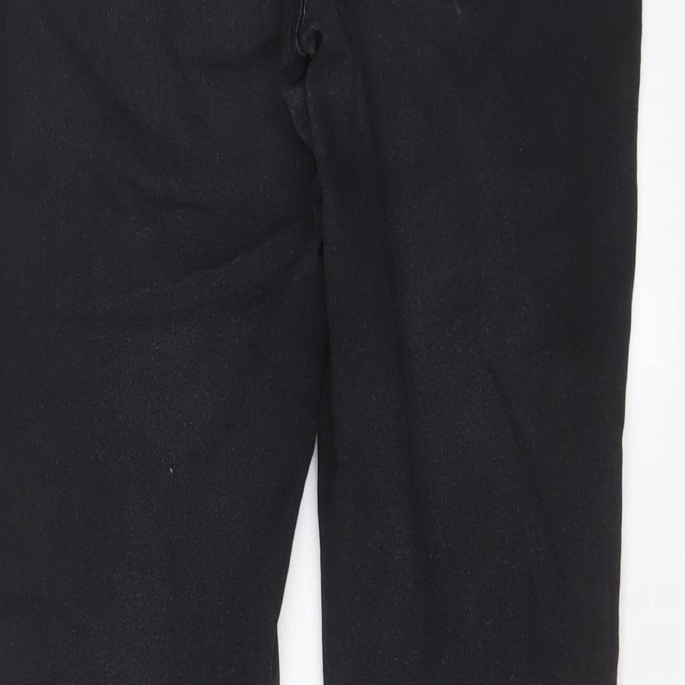 TU Womens Grey Cotton Jegging Jeans Size 12 L20.5 in Regular