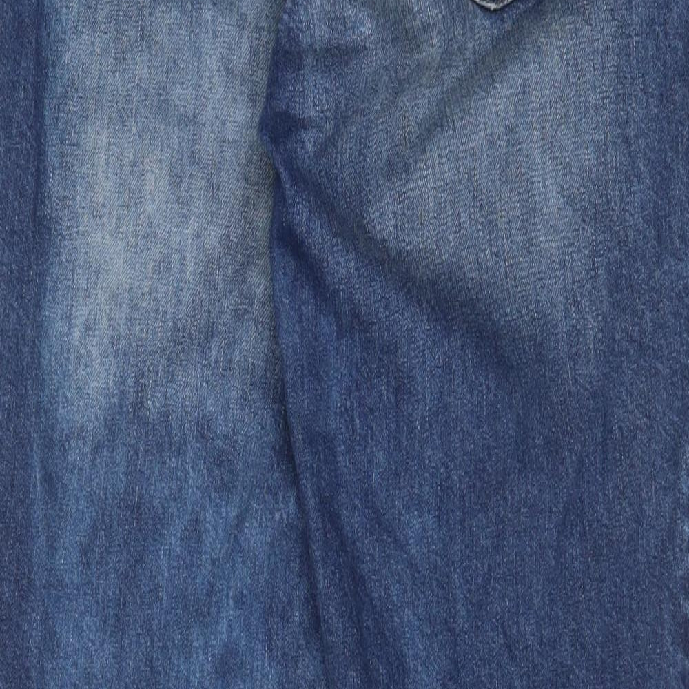 Cheap Monday Womens Blue Cotton Straight Jeans Size 29 in L34 in Regular Zip