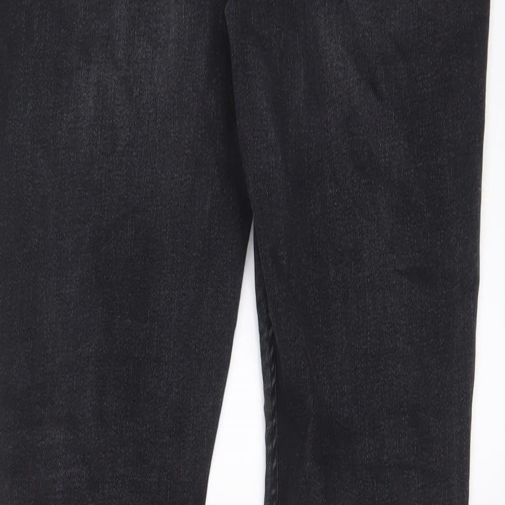 Denim & Co. Mens Black Cotton Skinny Jeans Size 32 in L30 in Regular Button