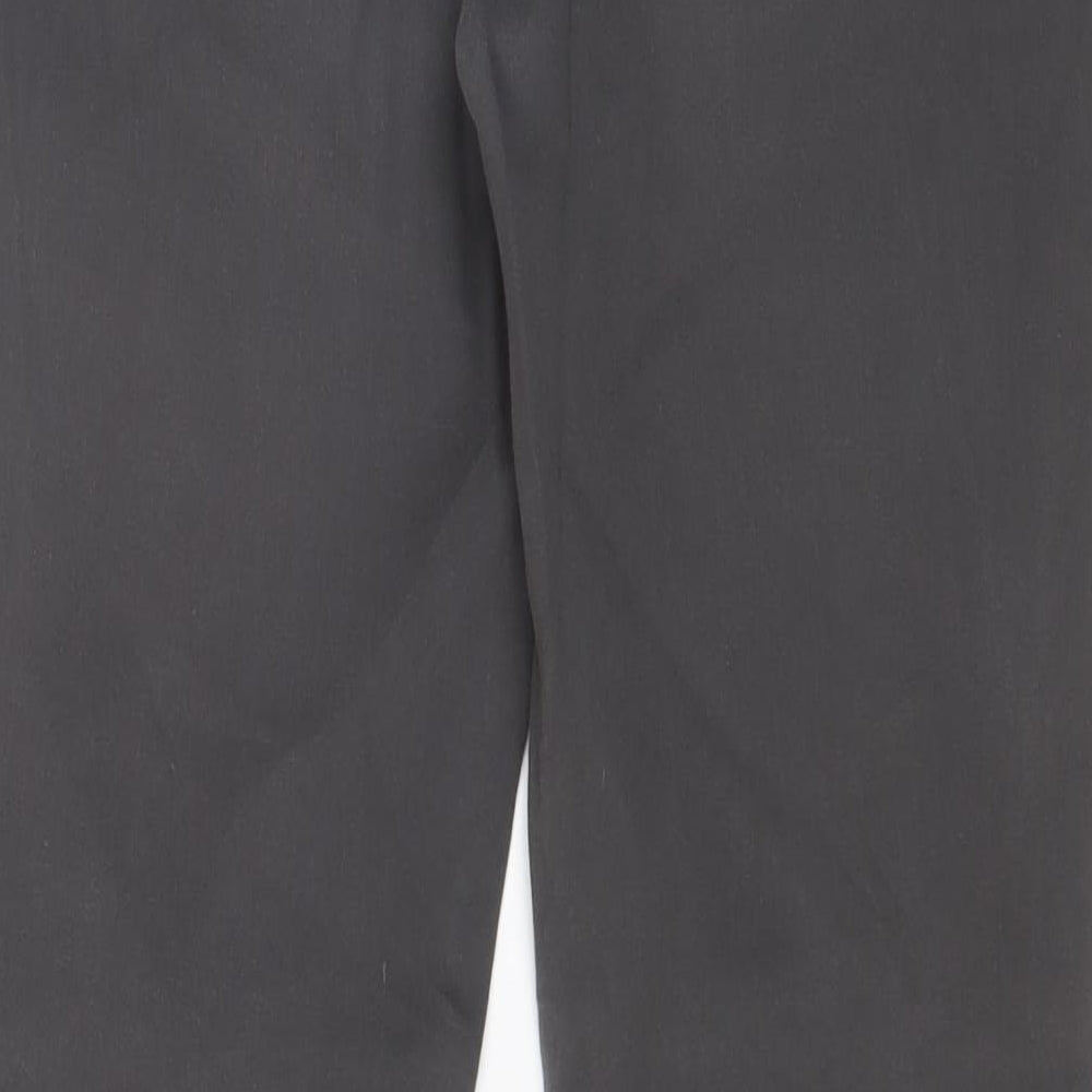 H&M Mens Grey Cotton Straight Jeans Size 31 in L30 in Slim Zip