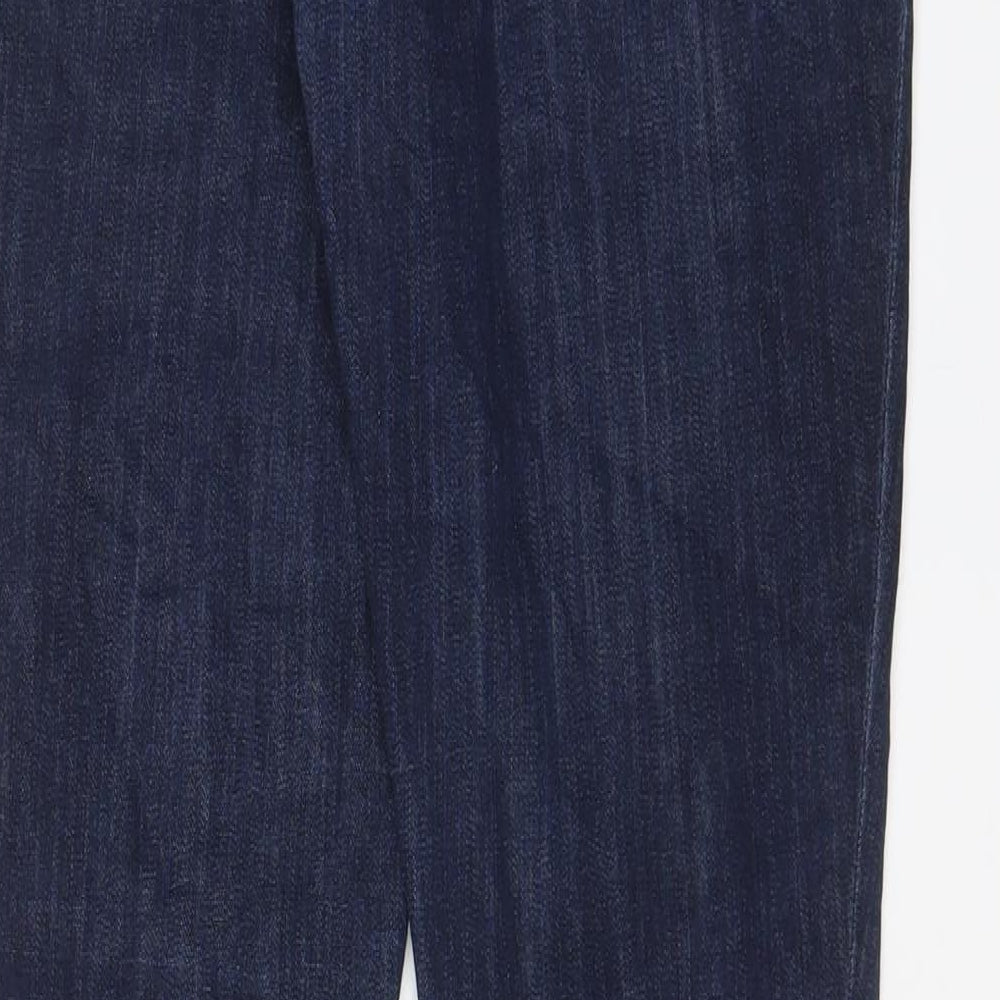 Gap Womens Blue Cotton Skinny Jeans Size 10 L29 in Regular Zip