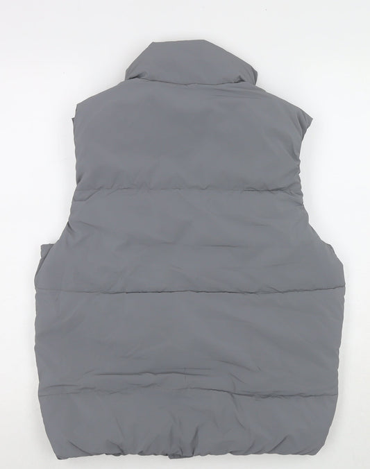 Mens UK Size XS Sinsay Grey Gilet