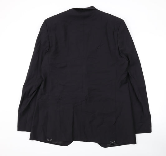 Mens UK Size 40 Marks and Spencer Regular Black Suit Jacket
