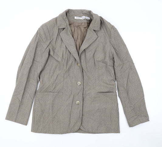 Womens UK Size 14 Damart Brown Jacket