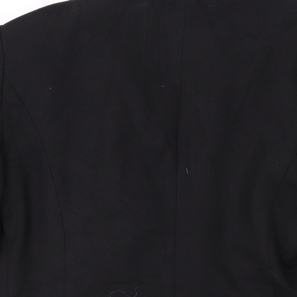 Womens UK Size M VILA Black Jacket