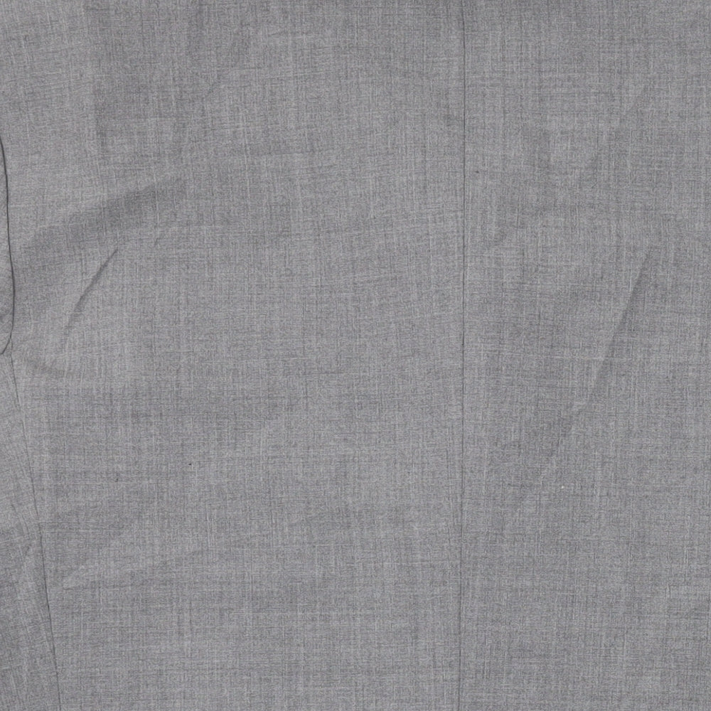Mens UK Size 40 River Island Regular Grey Suit Jacket
