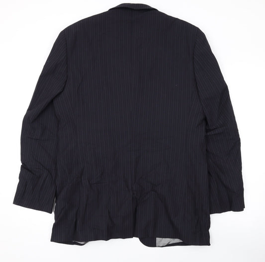Mens UK Size 40 Karl Jackson Regular Black Suit Jacket