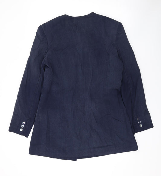 Womens UK Size 12 Kaliko Blue Jacket