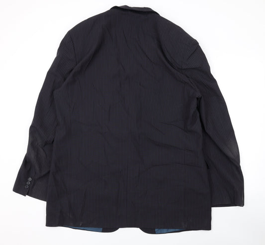 Mens UK Size 44 Marks and Spencer Regular Black Suit Jacket