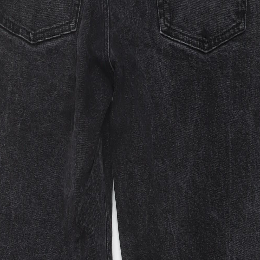 Monday Mens Black Cotton Straight Jeans Size 32 in L32 in Regular Button