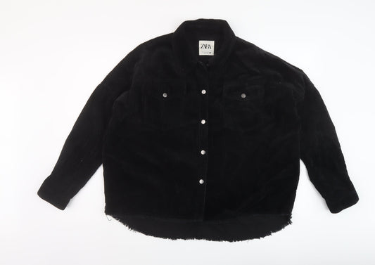 Womens UK Size M Zara Black Jacket