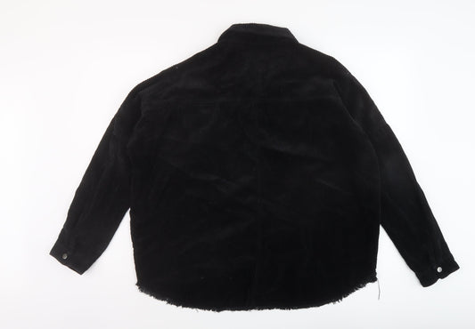 Womens UK Size M Zara Black Jacket