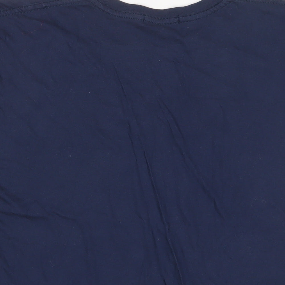 Womens UK Size S PRETTYLITTLETHING Blue Basic T-Shirt