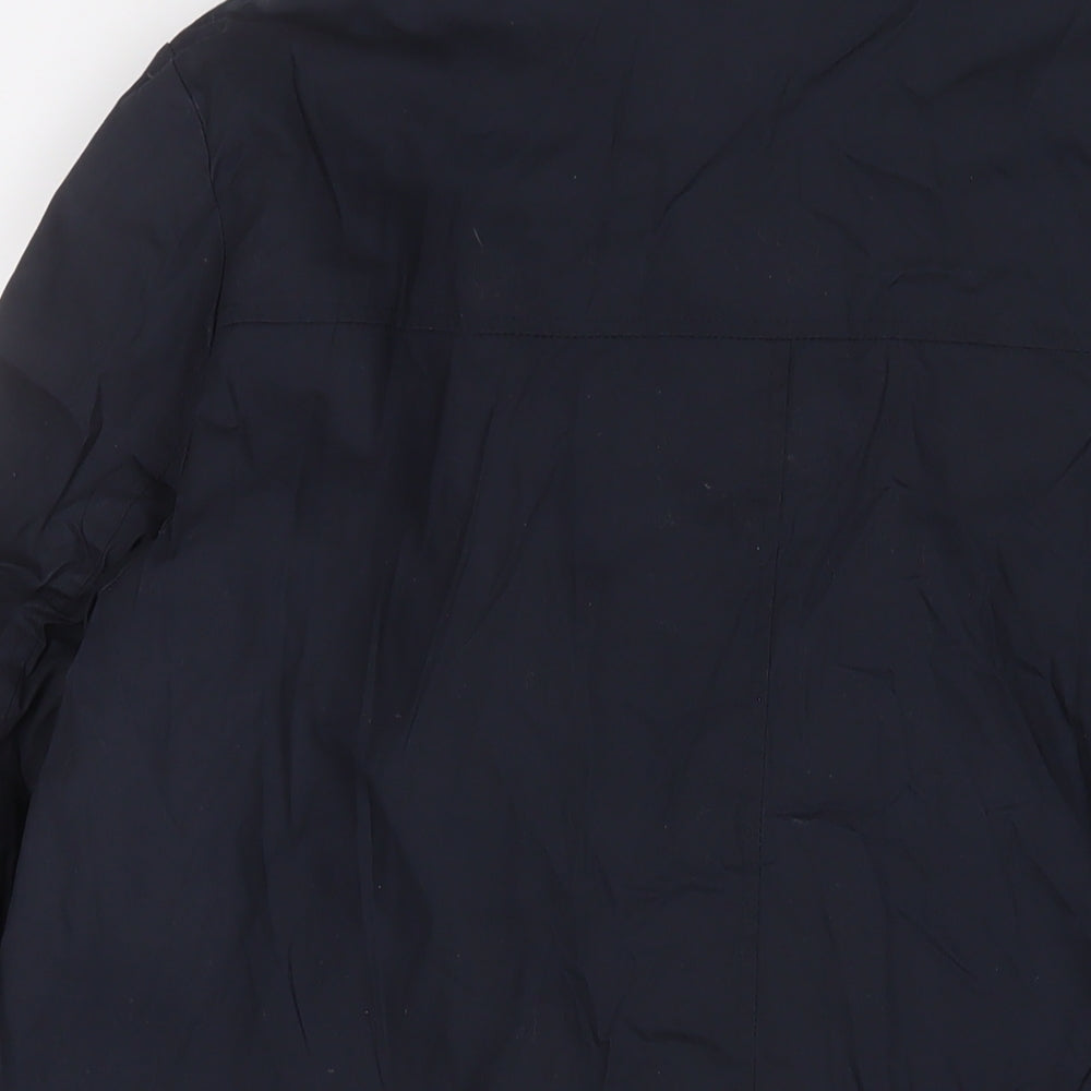 (un) bias Mens Blue Jacket Coat Size S Zip - Pockets