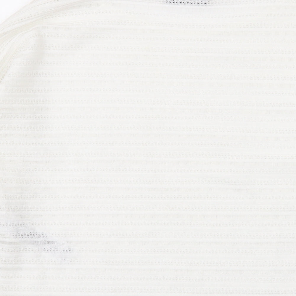 Womens UK Size 8 Marks and Spencer White Pullover Jumper