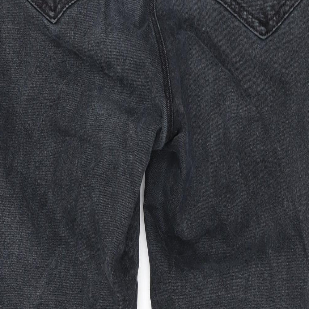 Womens UK Size 12 Stradivarius Regular Fit Skinny Grey Jeans