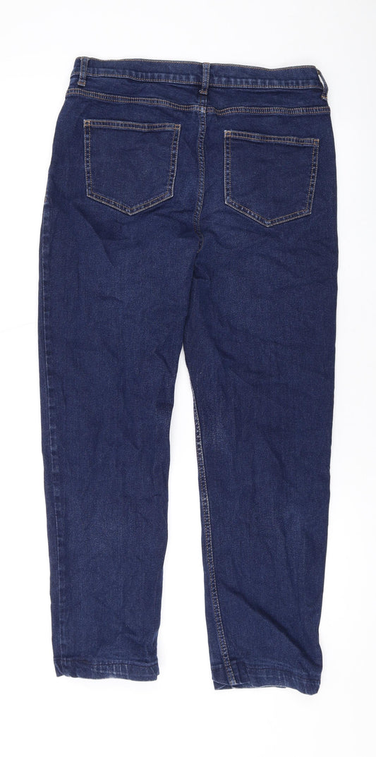 Womens UK Size 12 Marks and Spencer Regular Fit Skinny Blue Jeans