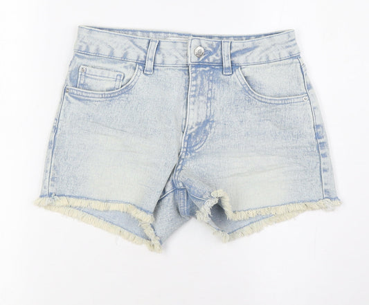 Womens UK Size 8 Denim & Co. Regular Fit Basic Shorts