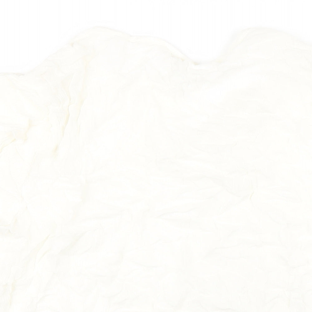 Womens UK Size 14 Together Ivory Basic T-Shirt