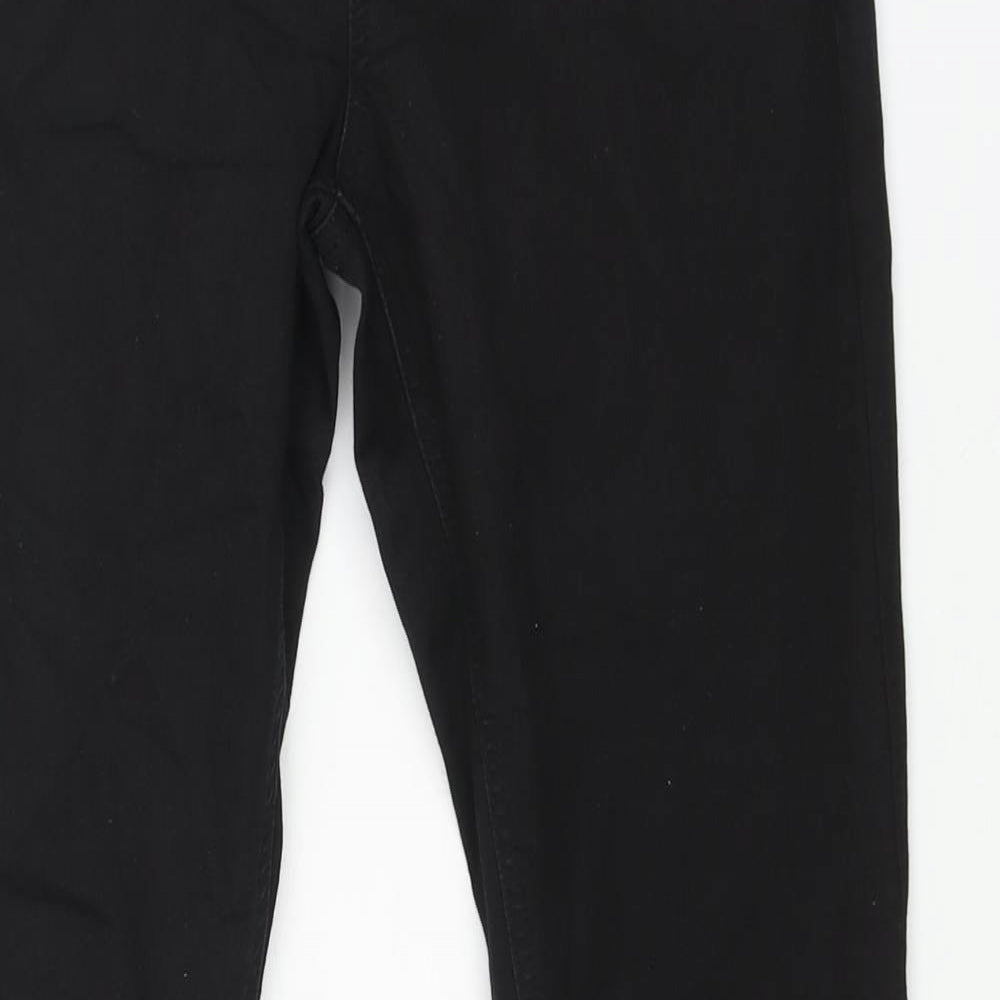 Womens UK Size 30 in Marks and Spencer Regular Fit Skinny Black Jeans