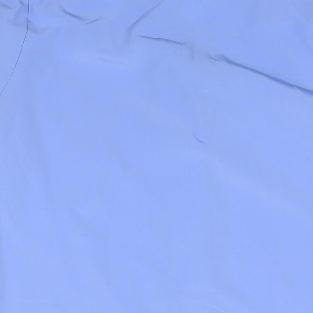 Womens UK Size 10 St Michael Blue Basic Button-Up