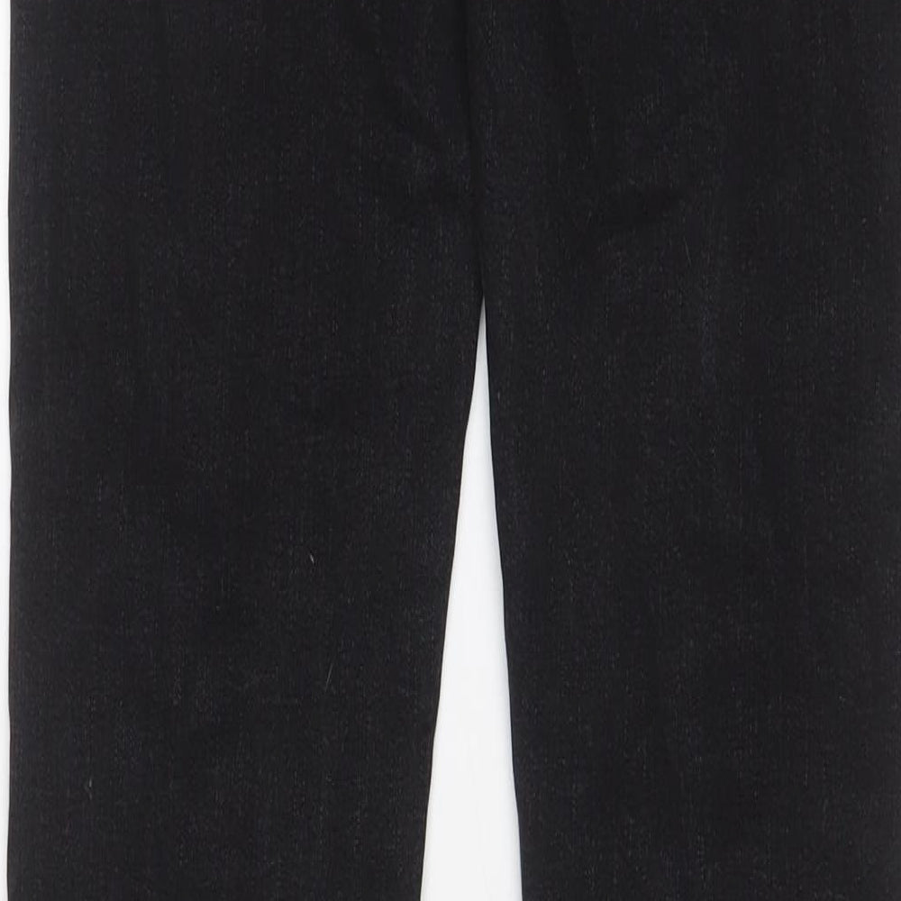 ASOS Mens Black Cotton Skinny Jeans Size 32 in L32 in Regular Zip