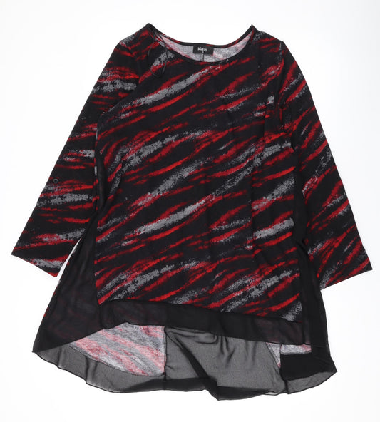 Womens UK Size M Klass Red Pullover Jumper