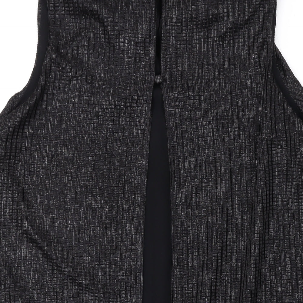 Womens UK Size 10 NEXT Black Basic Tank