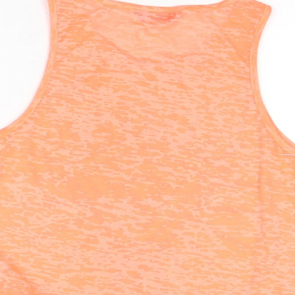 Womens UK Size 10 Internacionale Pink Basic T-Shirt