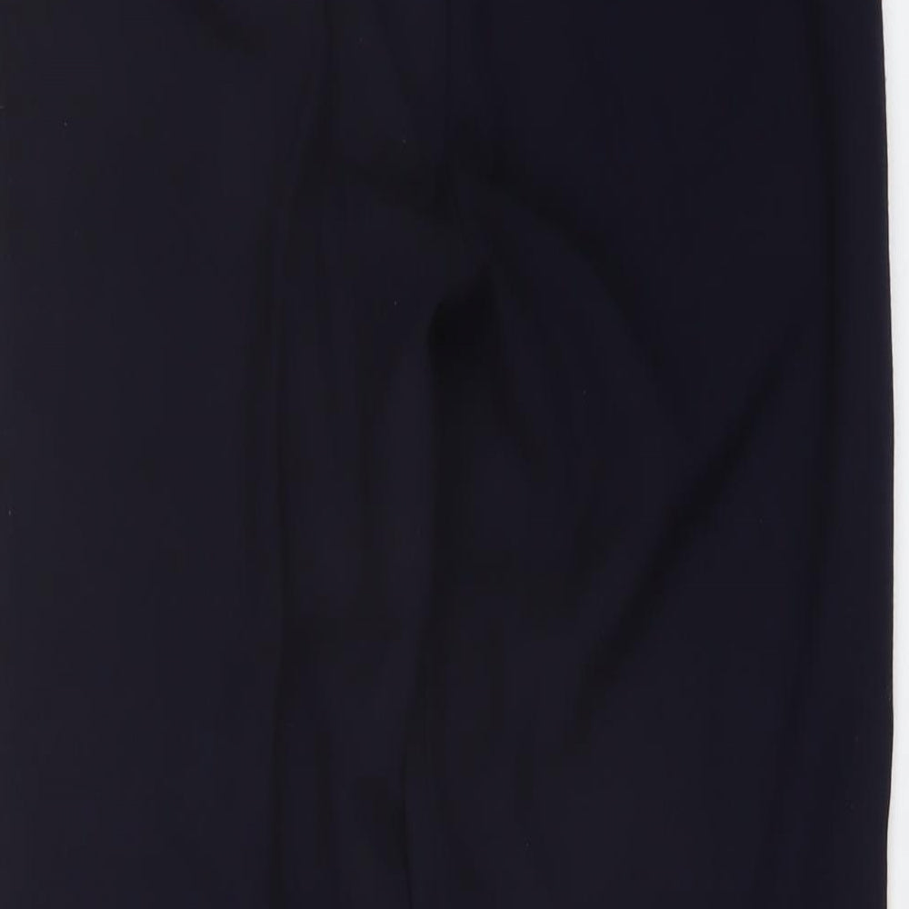 Womens UK Size 8 Marks and Spencer Regular Fit Blue Trousers