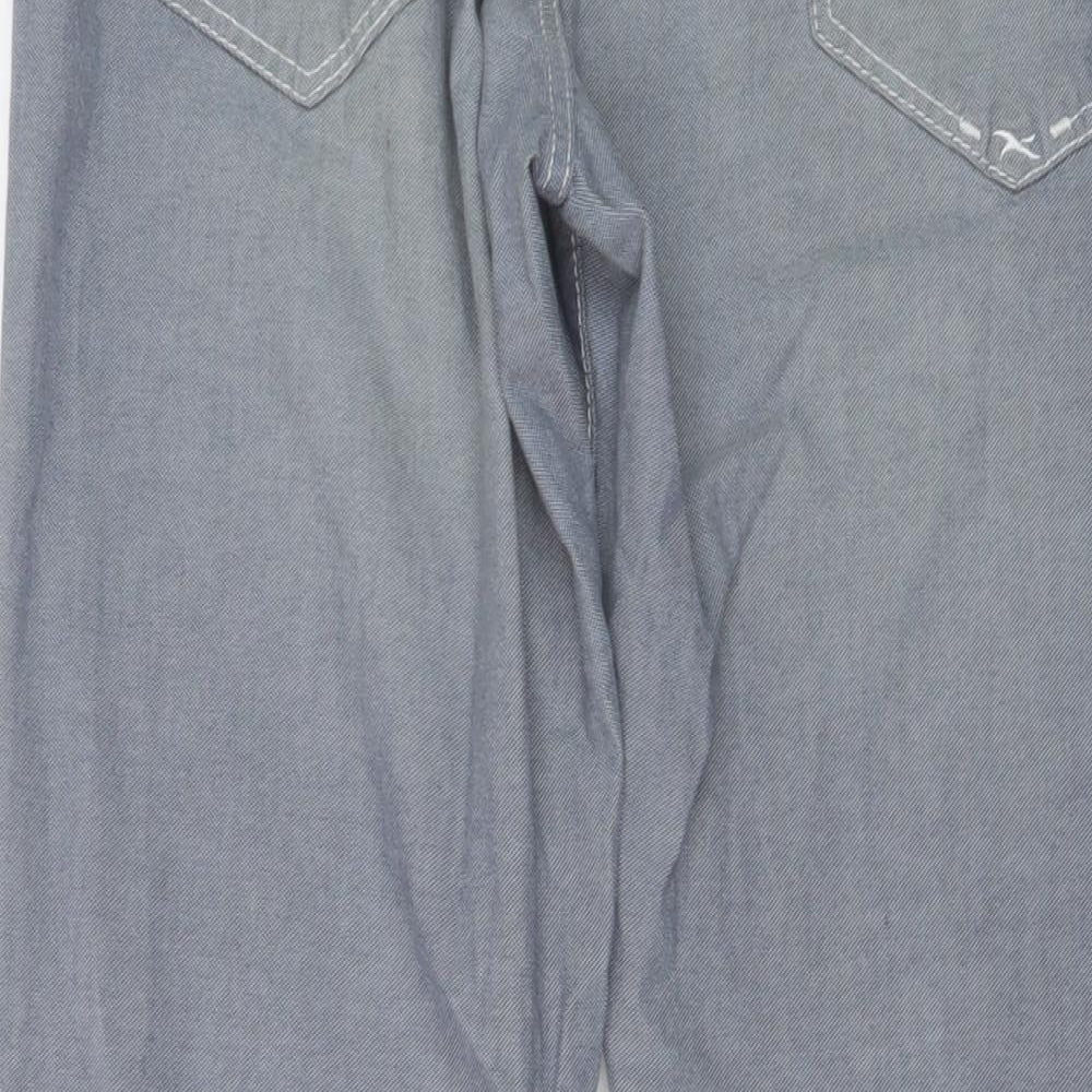Mens UK Size 32 in BRAX Regular Fit Straight Blue Jeans