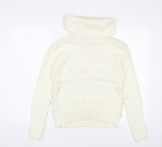 Womens UK Size 8 Urban Bliss White Pullover Jumper