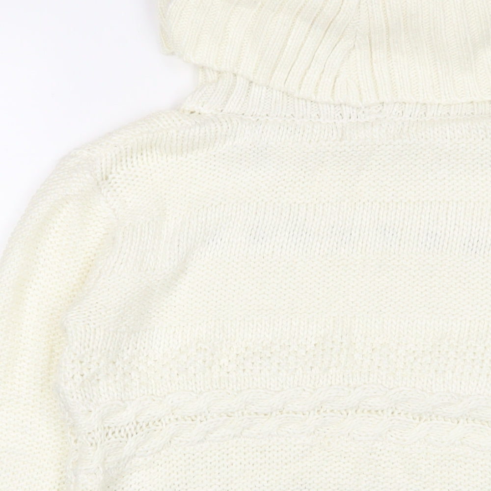 Womens UK Size 8 Urban Bliss White Pullover Jumper