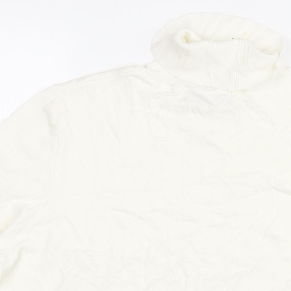 Womens UK Size 18 Marks and Spencer Ivory Pullover Jumper